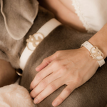 Balmain Leather Wrist Cuff - Rufus & Coco Australia