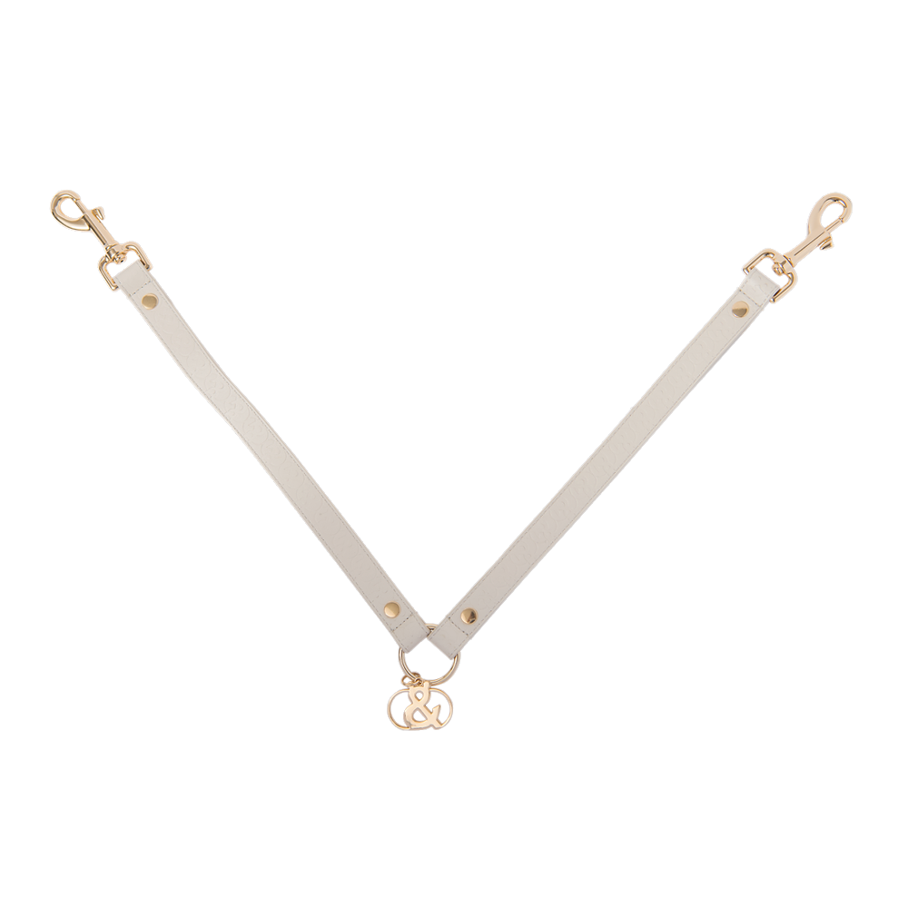 Balmain Dual Leather Lead Connection - Rufus & Coco Australia