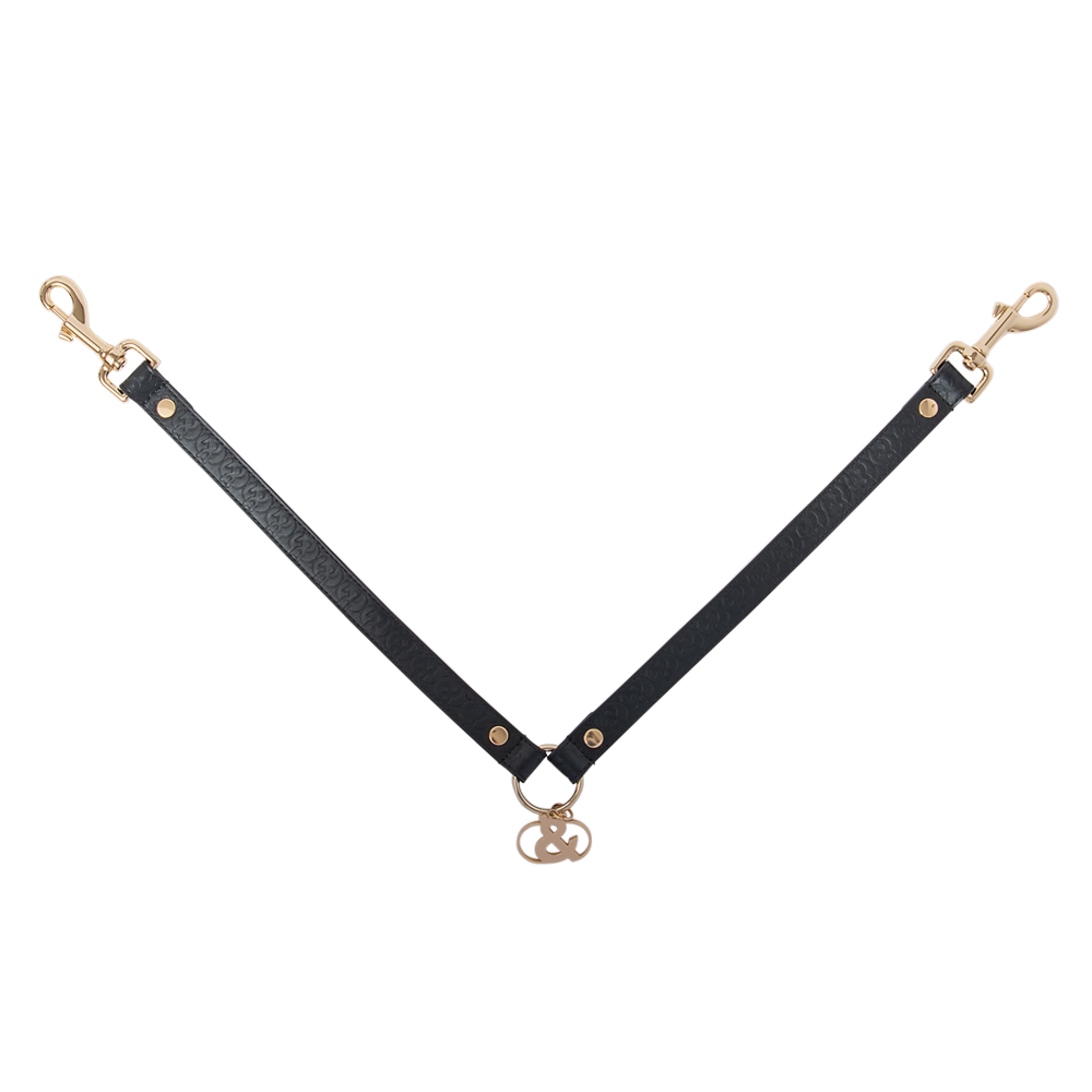 Balmain Dual Leather Lead Connection - Rufus & Coco Australia