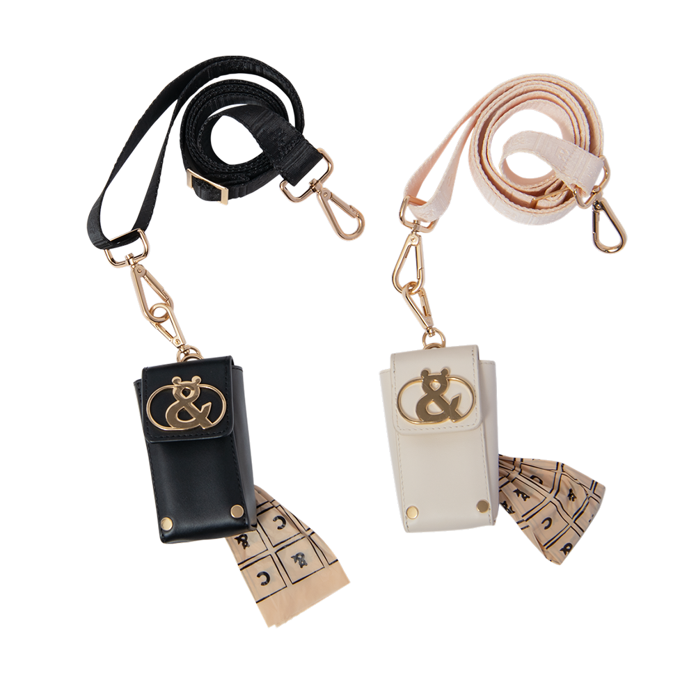 Manly Leather Poo Bag Holder - Rufus & Coco Australia