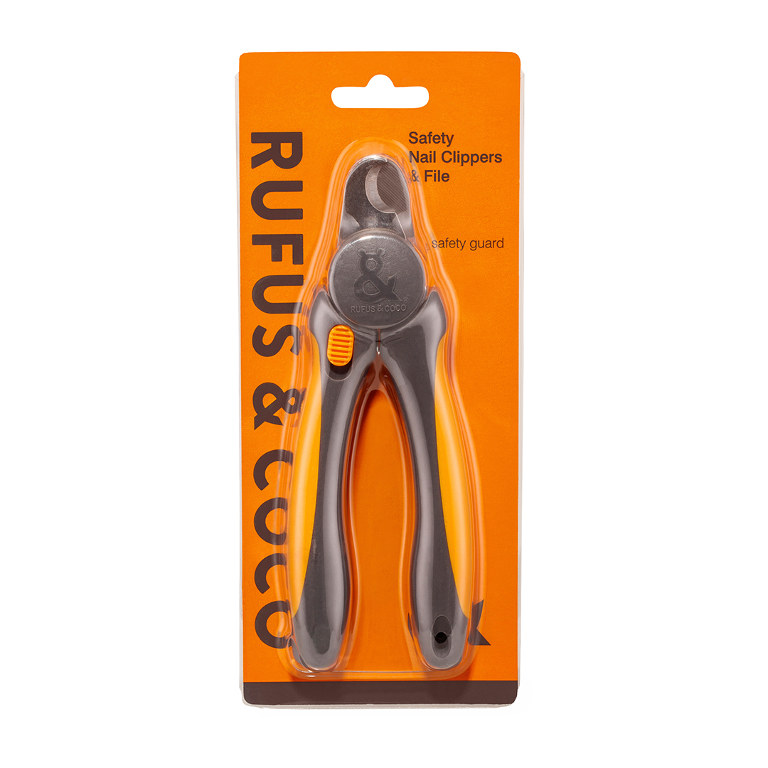 Safety Nail Clippers & File - Rufus & Coco Australia
