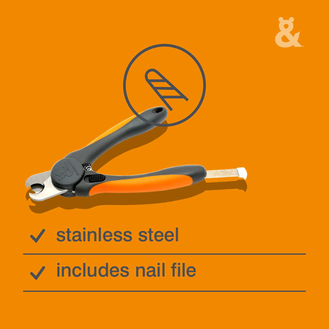 Safety Nail Clippers & File - Rufus & Coco Australia