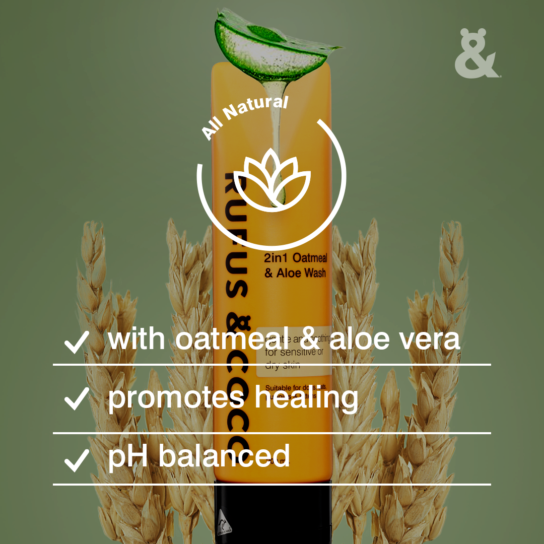 2 in 1 Oatmeal & Aloe Wash