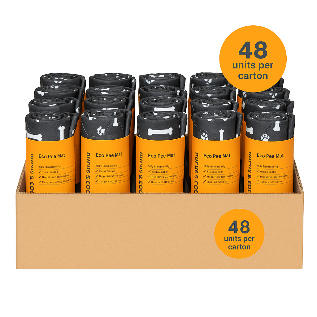 Eco Pee Mat – 48 Units per Carton