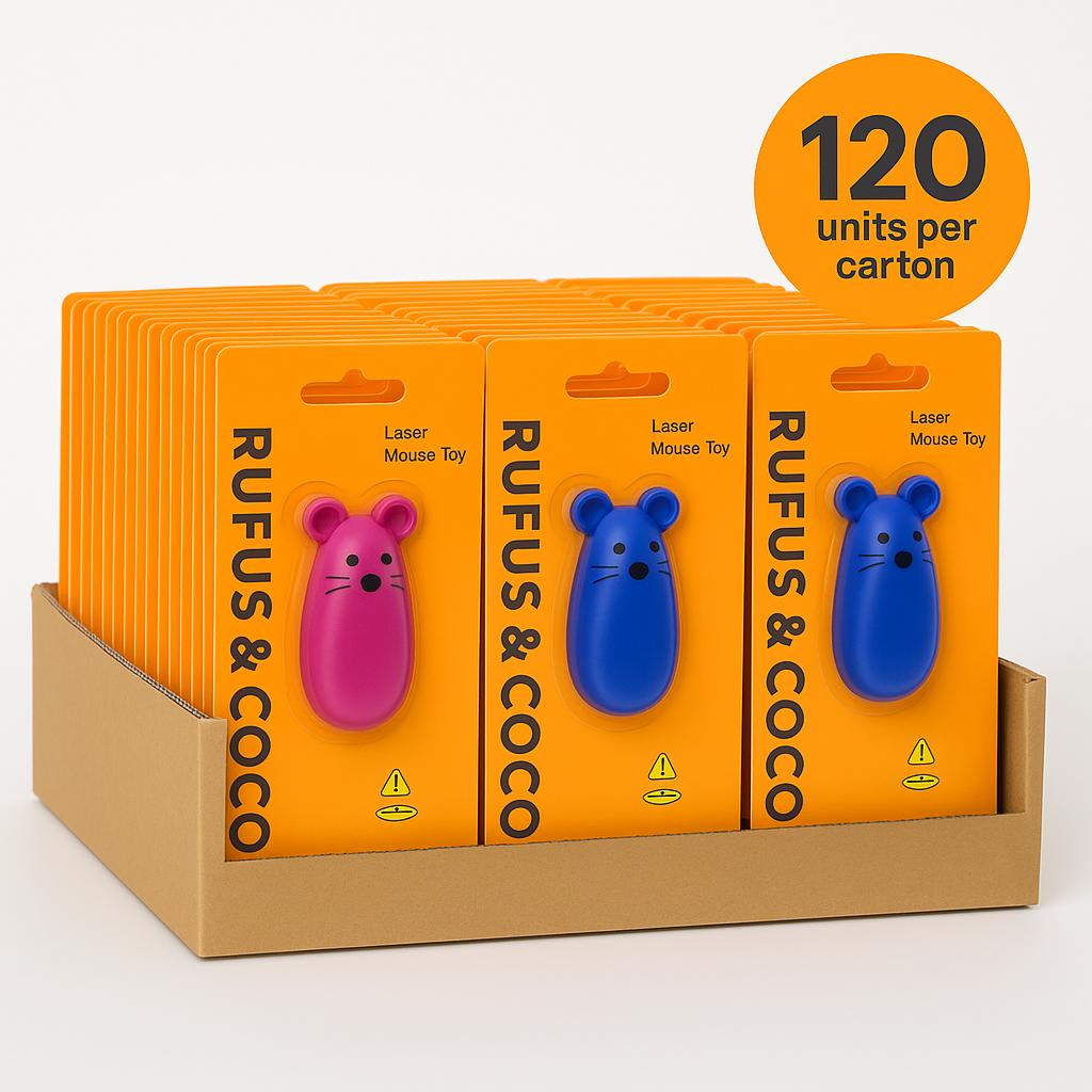 Laser Mouse Toy – 120 Units per Carton