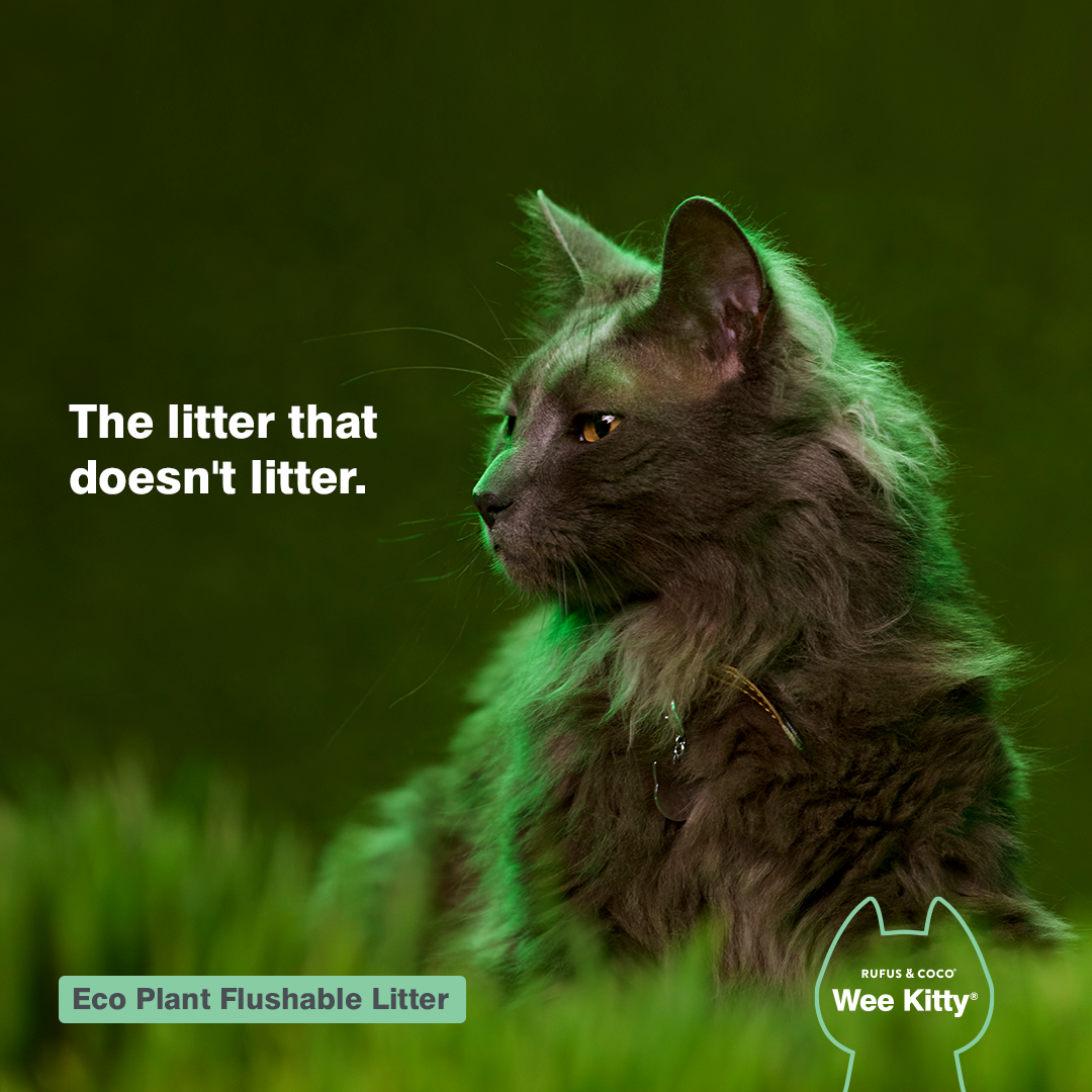 Wee Kitty Eco Plant Flushable Litter 9kg