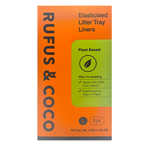 Rufus & Coco Eco Elasticised Litter Tray Liners 8 Pack