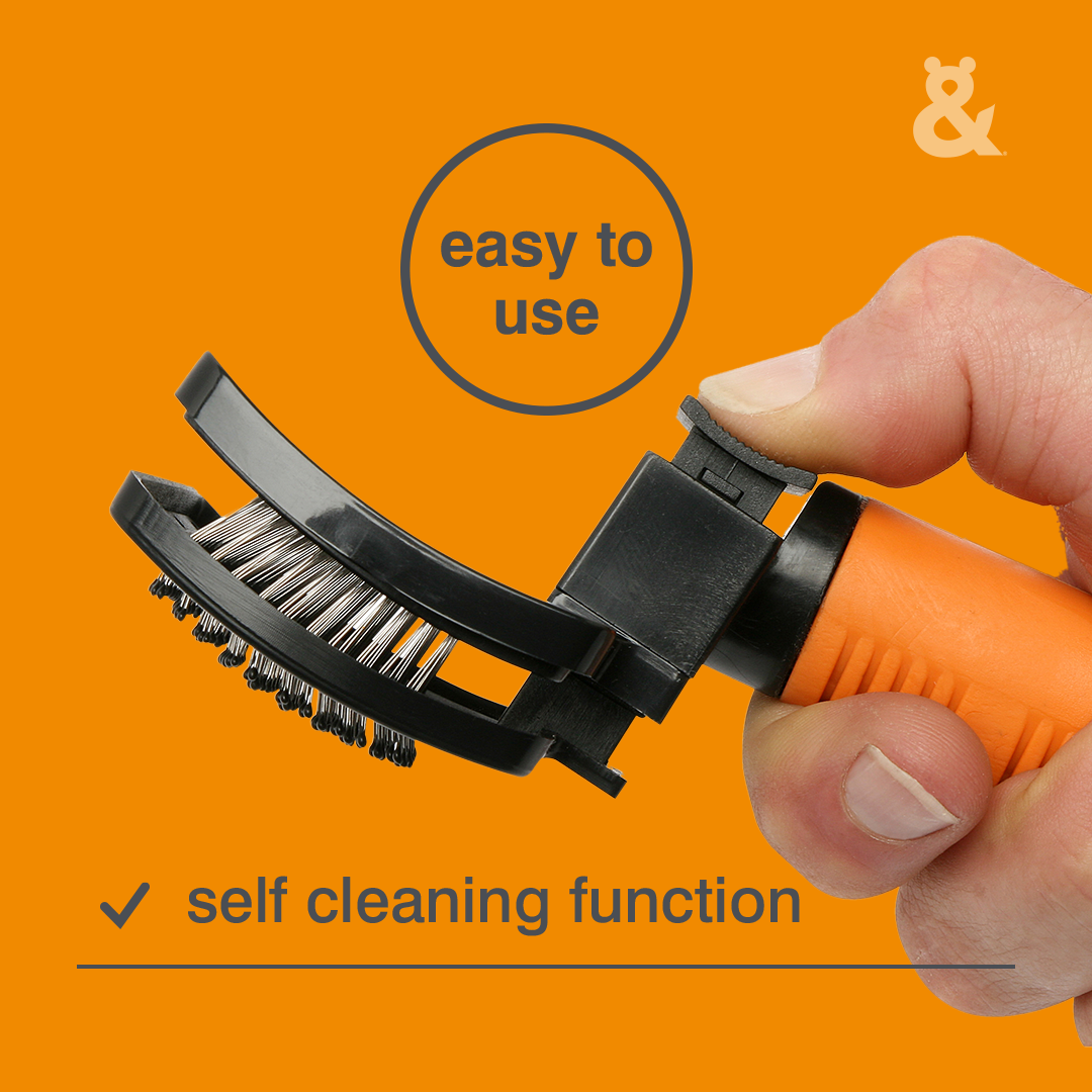 Self Cleaning Slicker Brush