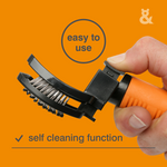 Self Cleaning Slicker Brush - Rufus & Coco Australia