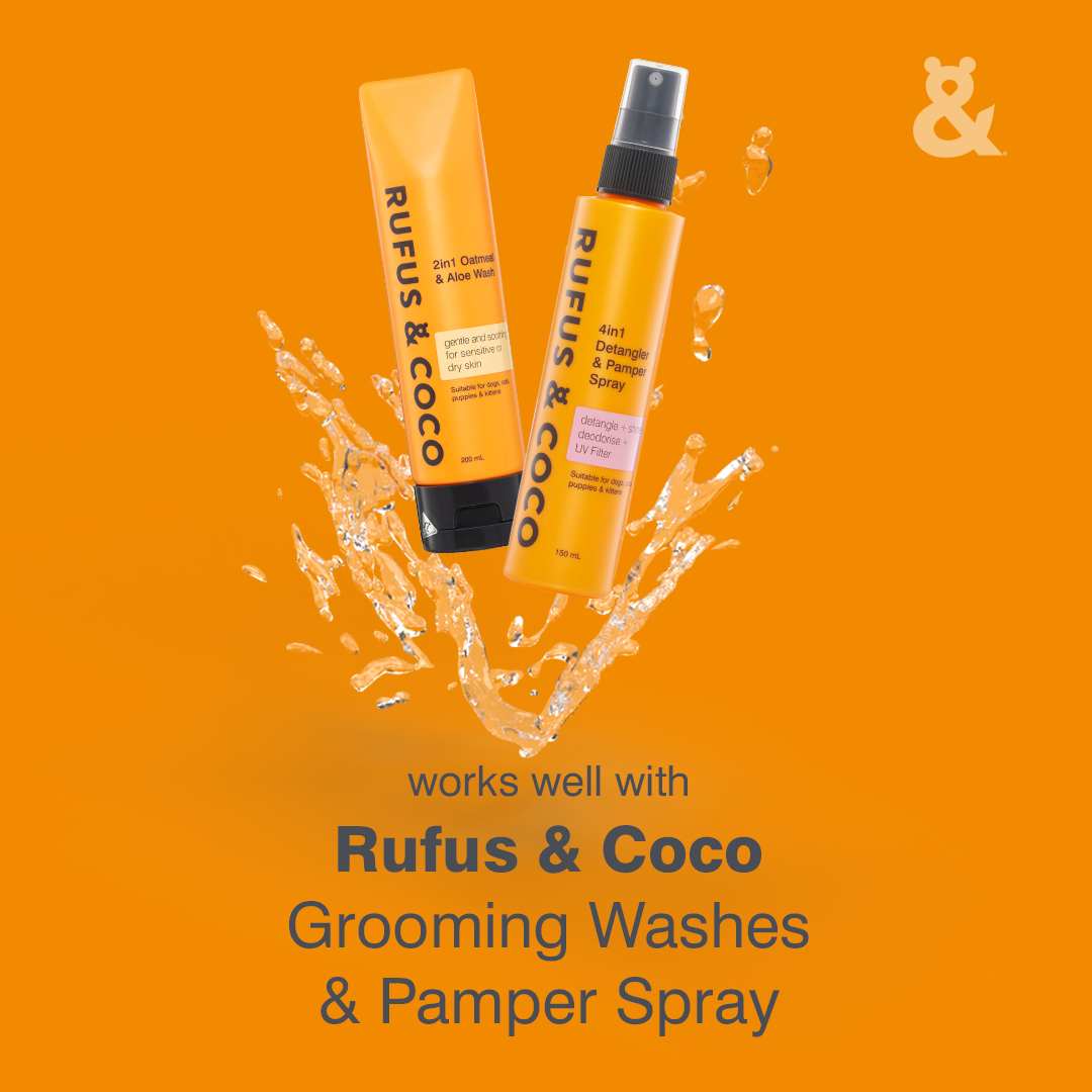 Self Cleaning Slicker Brush - Rufus & Coco Australia