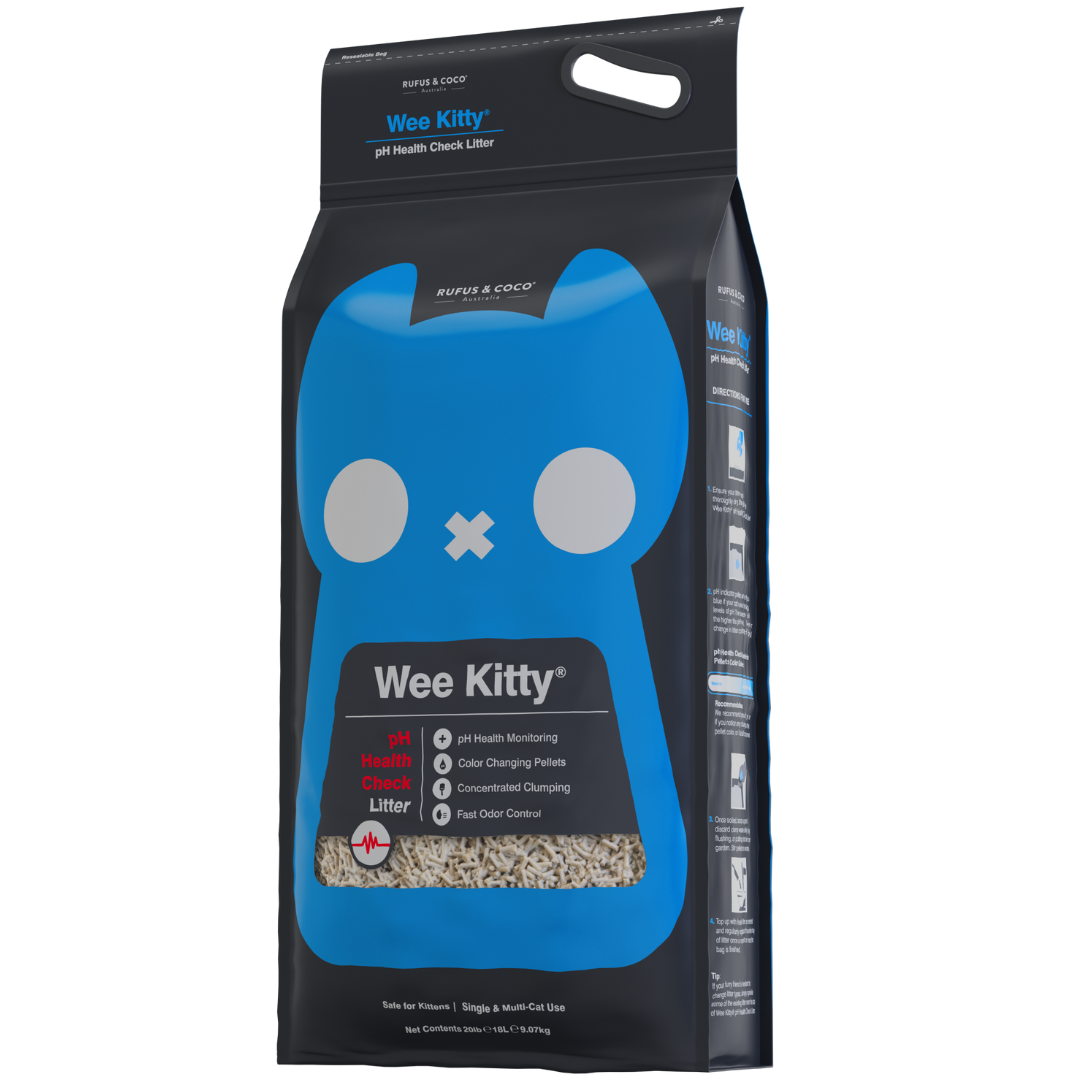 Wee Kitty Clumping PH Health Check Cat Litter