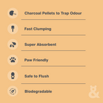 Zero Odour Natural Litter 2kg - Rufus & Coco Australia