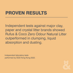 Zero Odour Natural Litter 2kg - Rufus & Coco Australia