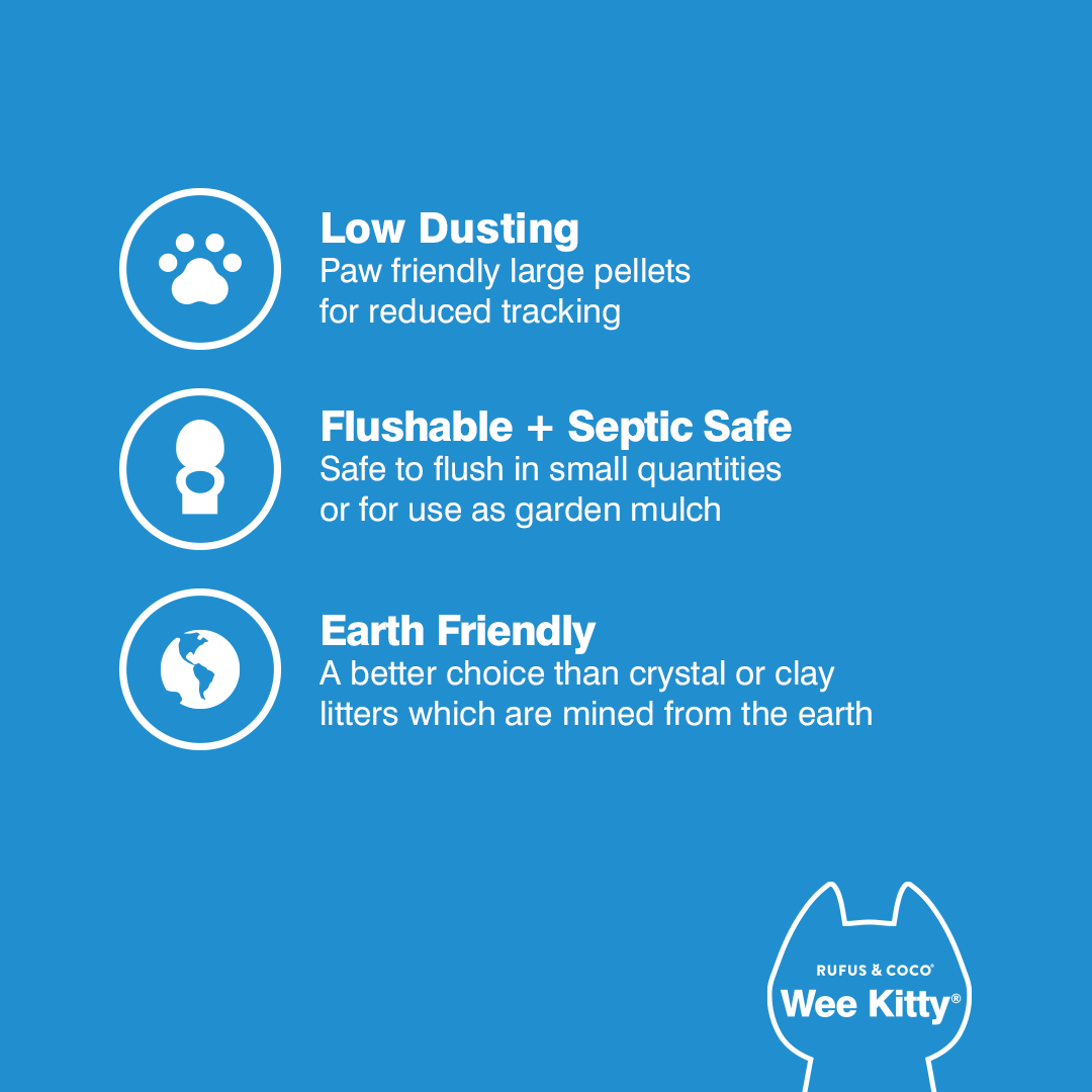 Wee Kitty Clumping PH Health Check Cat Litter