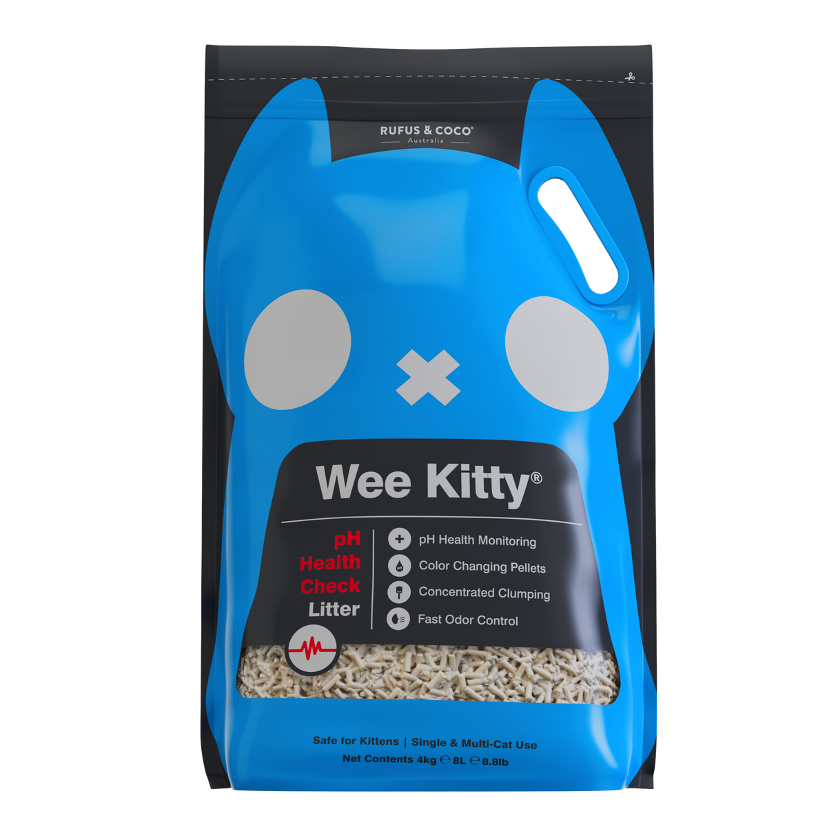 Wee Kitty Clumping PH Health Check Cat Litter