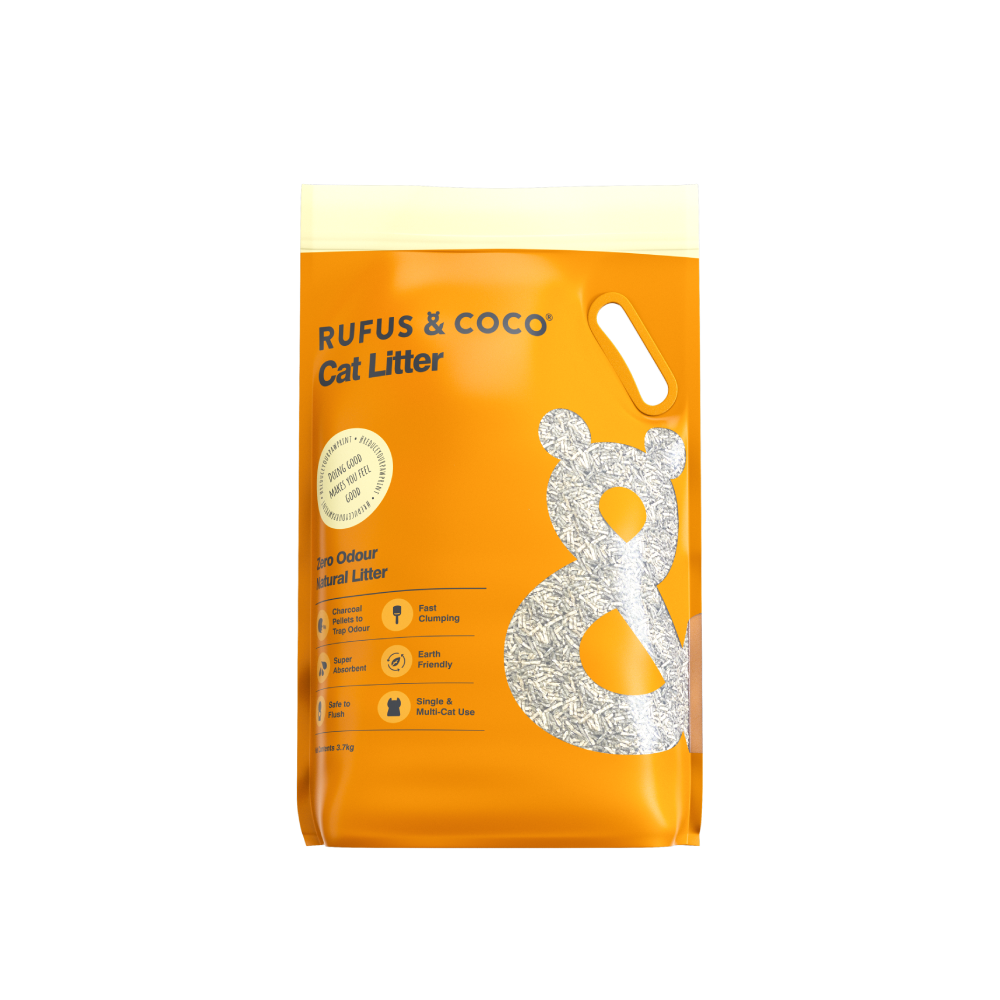 Zero Odour Natural Litter 3.7kg - Rufus & Coco Australia